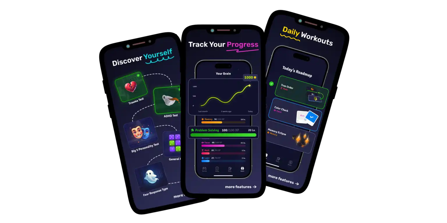 Screen from the Mind Elevate app.